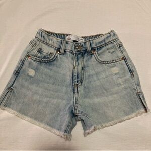 Zara toddler jean shorts in size 18-24 months